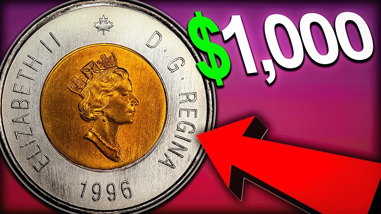 «1996 Toonie Worth BIG MONEY» — самые ценные канадские монеты в вашем кармане!