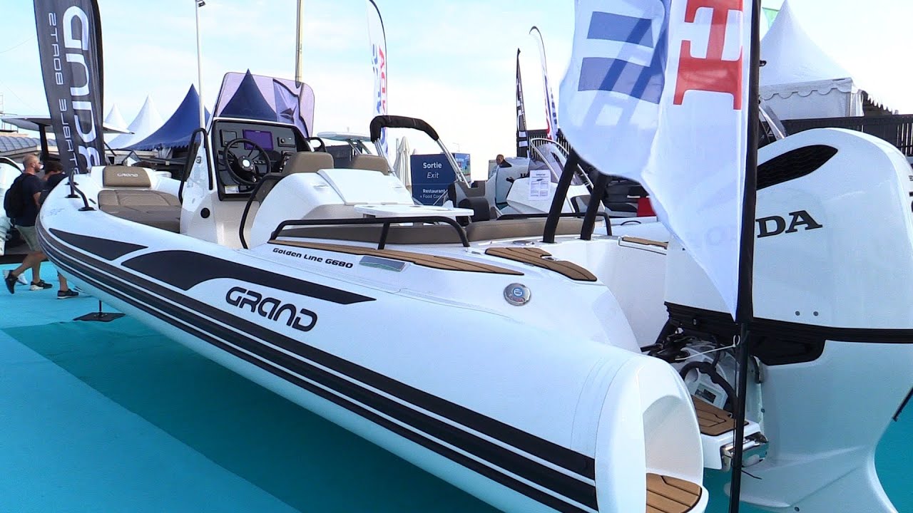 2024 Grand Golden Line G680 Inflatable Boat Review | BoatTube