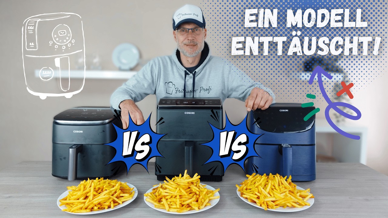TurboBlaze vs. Dual Blaze ✅ Das COSORI Heißluftfritteusen-Duell: Mein großer Test!
