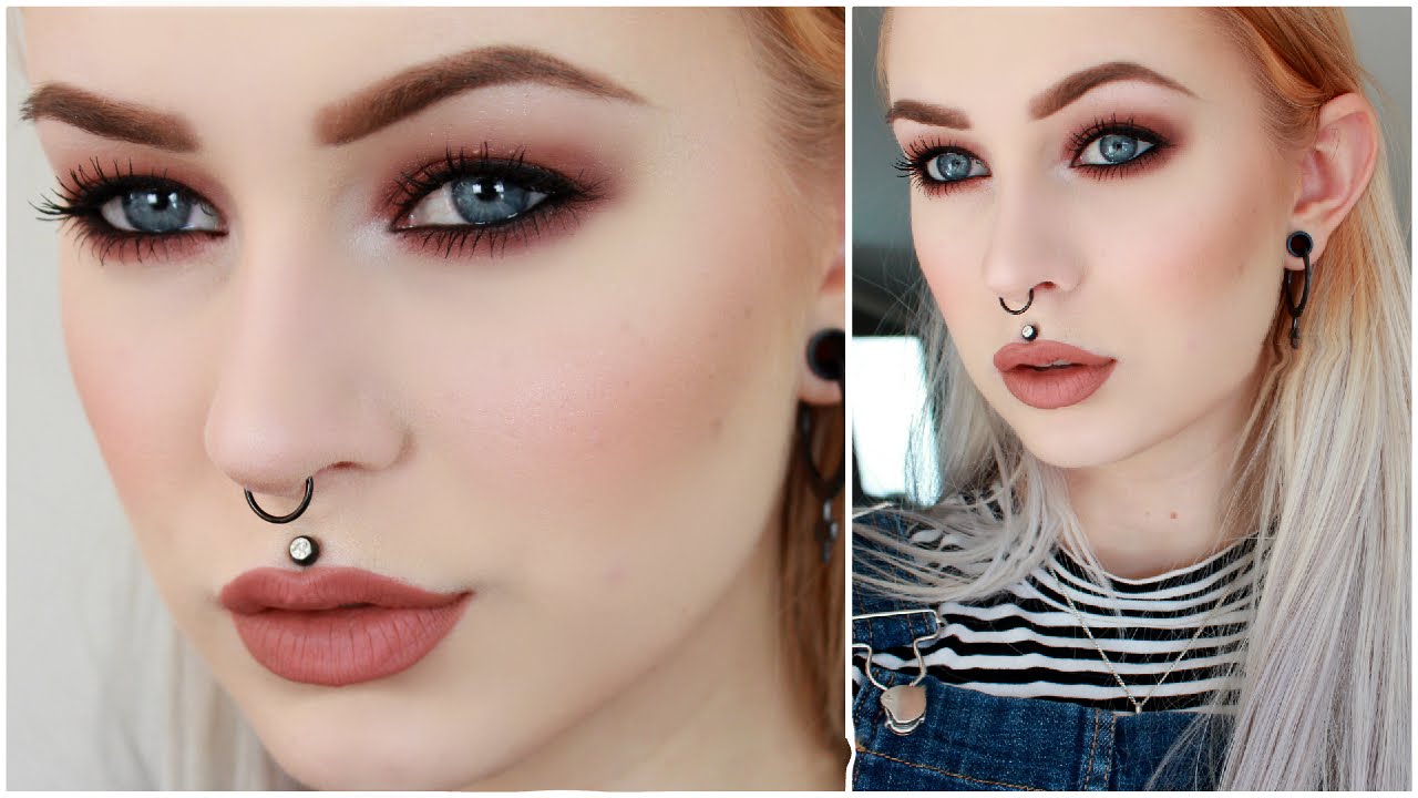 Grunge Smokey Eye | Mauve/Red Shades