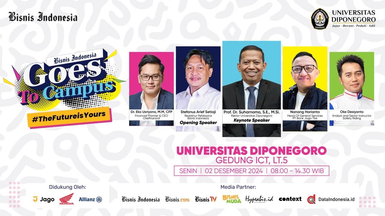 Bisnis Indonesia Goes to Campus 2024 - Universitas Diponegoro