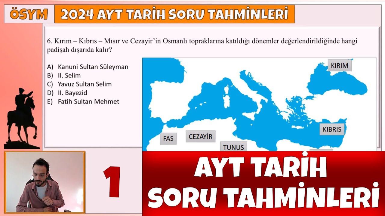 2024 AYT TARİH SORU TAHMİNLERİ 1 - ÖSYM-AYT TARİH #ayt #ayttarih #ayttarihsorutahminleri #aytdeneme