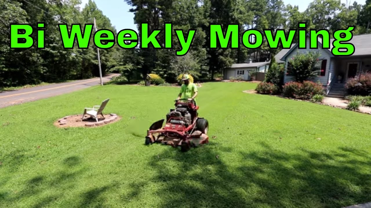 Mowing Bi Weekly Lawns