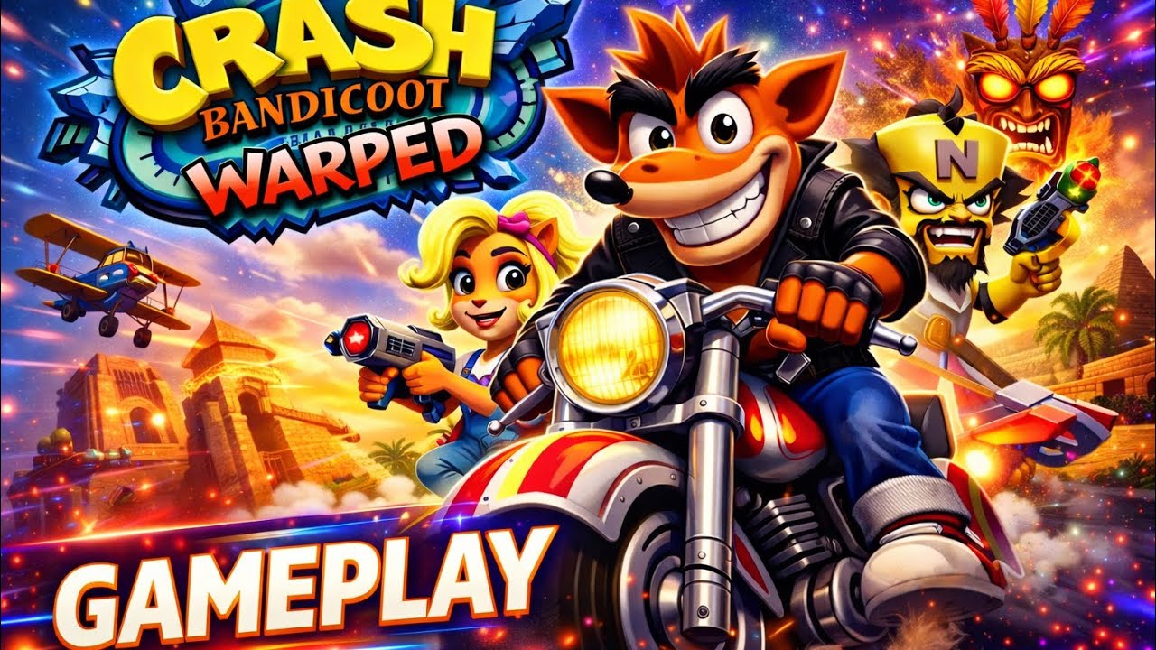 Game play - Crash Bandicoot N. Sane Trilogy