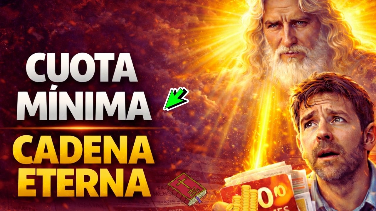 CUOTA M&Iacute;NIMA, CADENA ETERNA | La trampa financiera que la Biblia advierte