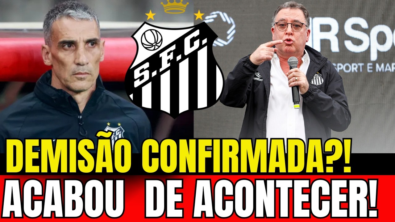 🚨💥BOMBA URGENTE! FOI DECIDIDO E PEGOU TODO MUNDO DE SURPRESA!ÚLTIMAS NOTÍCIAS DO SANTOS DE HOJE