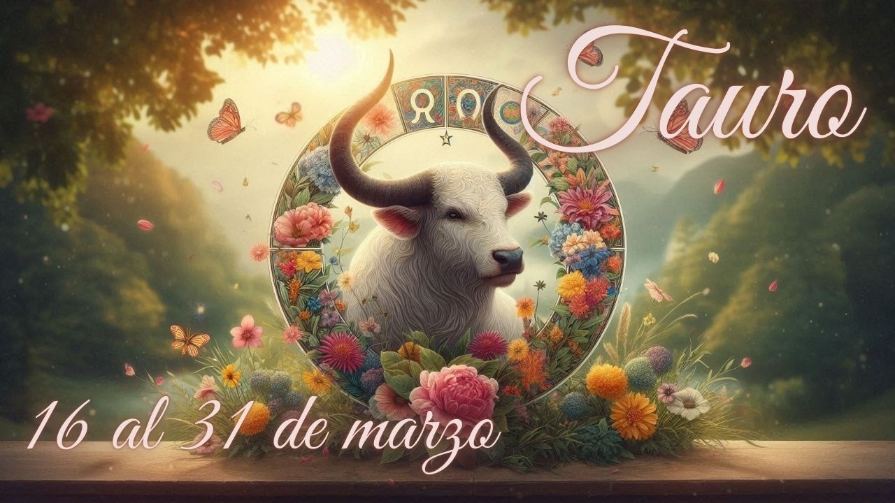 TAURO ♉️ Segunda quincena marzo ✨ Recuperas tu salud física y emocional. Avanzas en una relación ✨