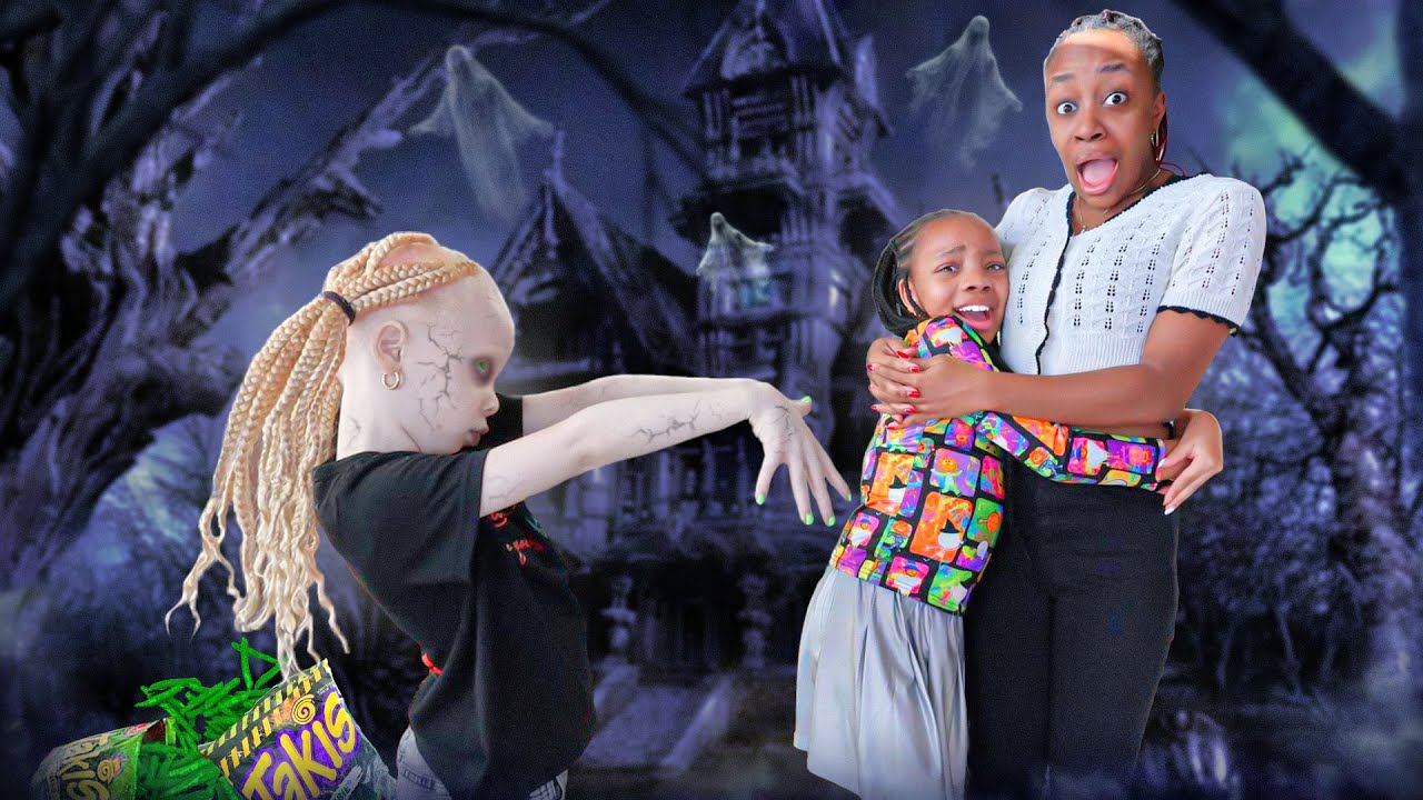 Zombie GIRL Eats Zombie TAKIS | D.C.&rsquo;s Family