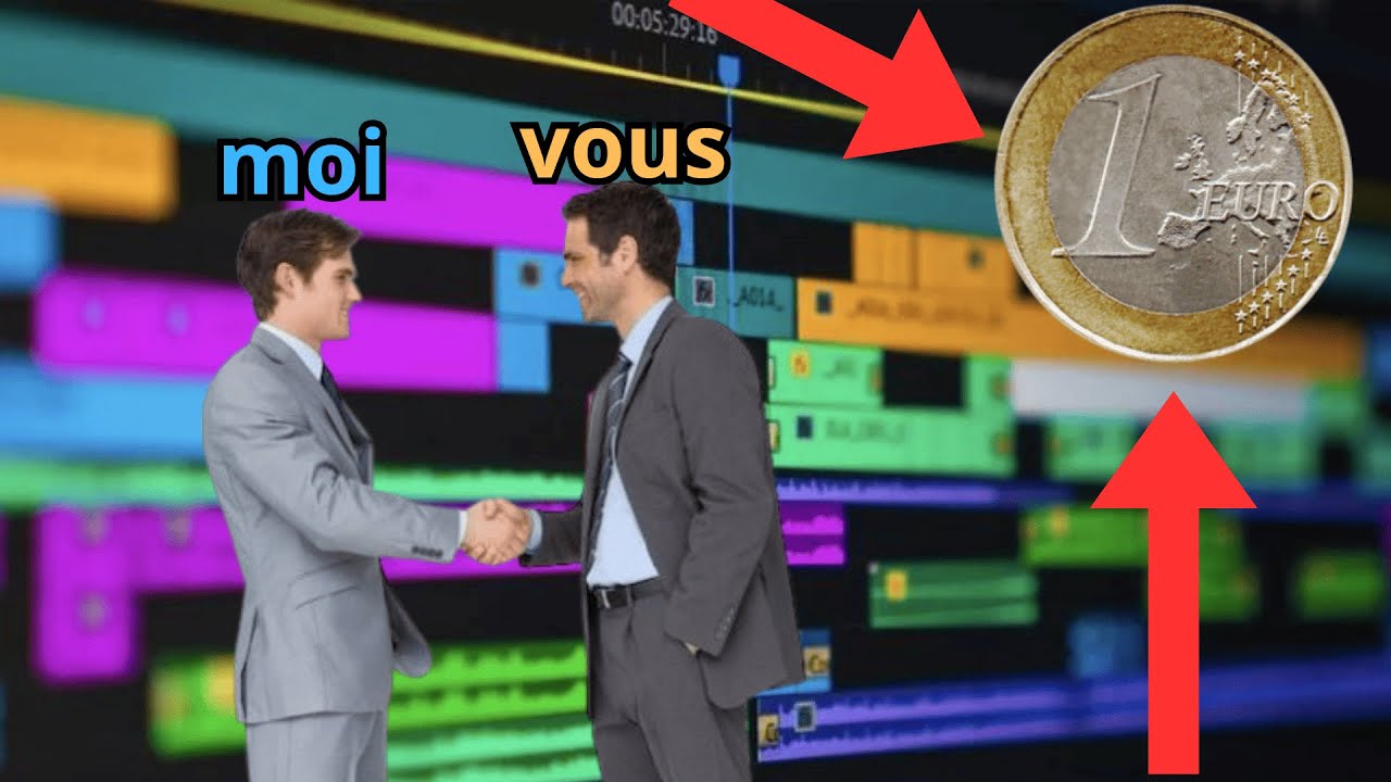 Je suis monteur vidéo pas cher !! 