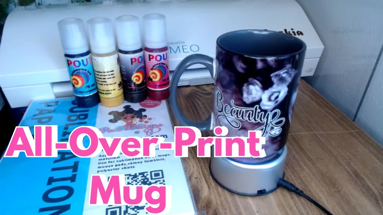 Full Wrap Mug Sublimation~ Print under the handle