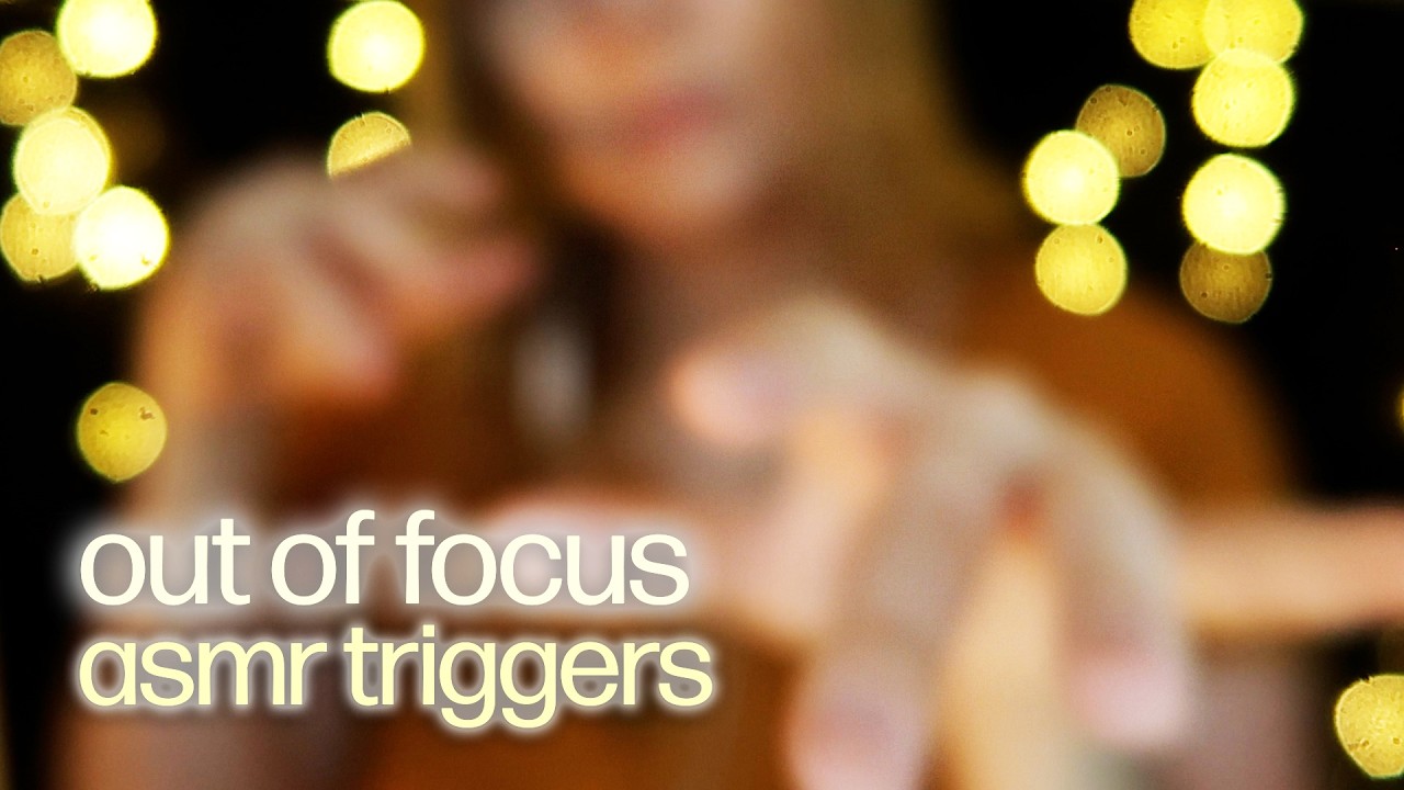 💤your eyes are already getting sleepy...let them rest💤 soft hand movements, soft speaking & whispers