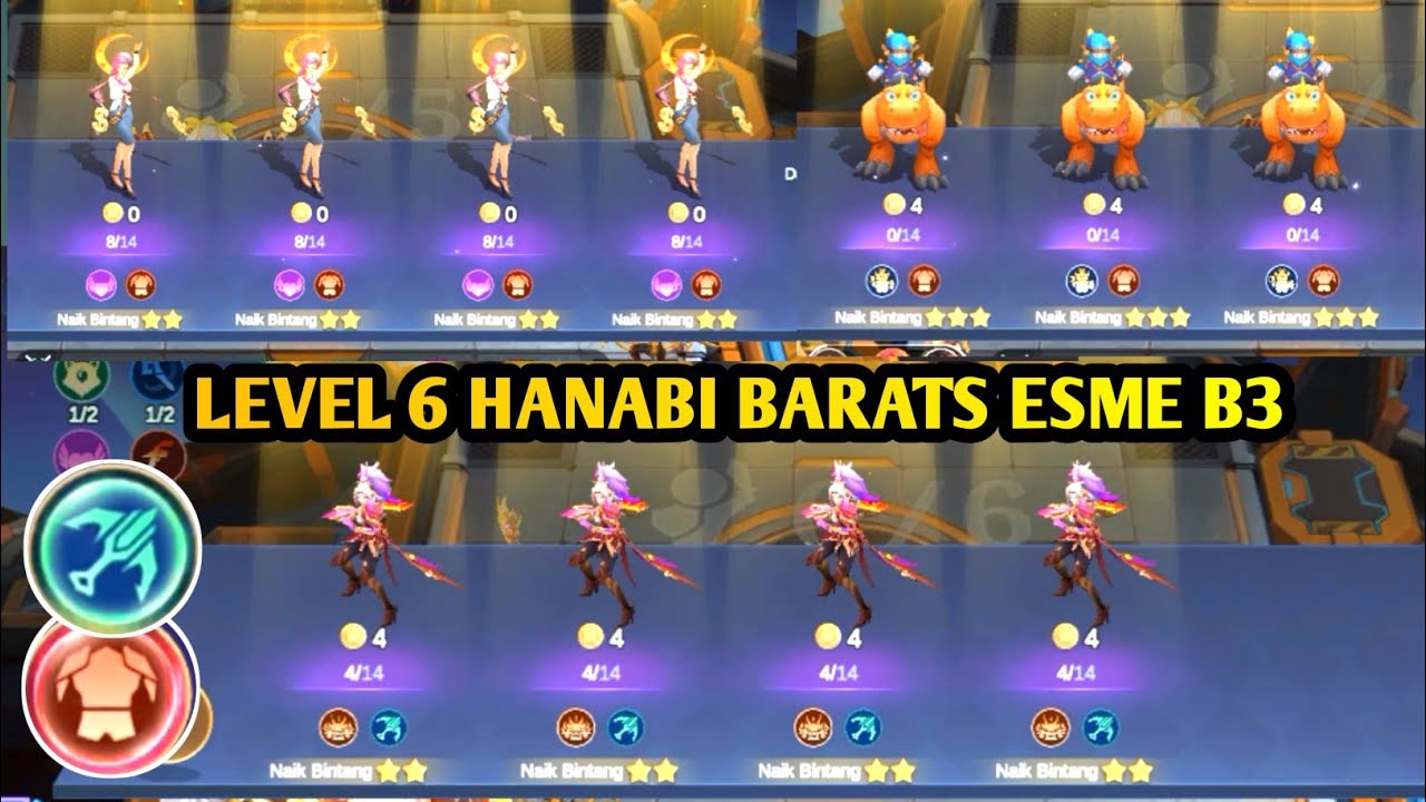 TRIK LEVEL 6 HANABI B3 ESMERALDA B3 BARATS B3 PAKE COMMANDER VALE TERBARU||100% BERHASIL||MCGG 