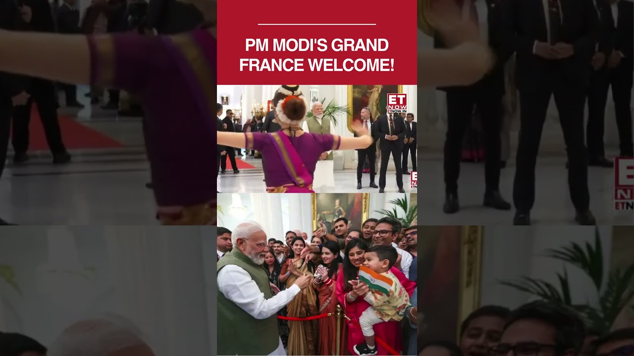 PM Narendra Modi Gets Grand Cultural Welcome In Nice! Kathak, Odissi & Bharatanatyam Shine In France