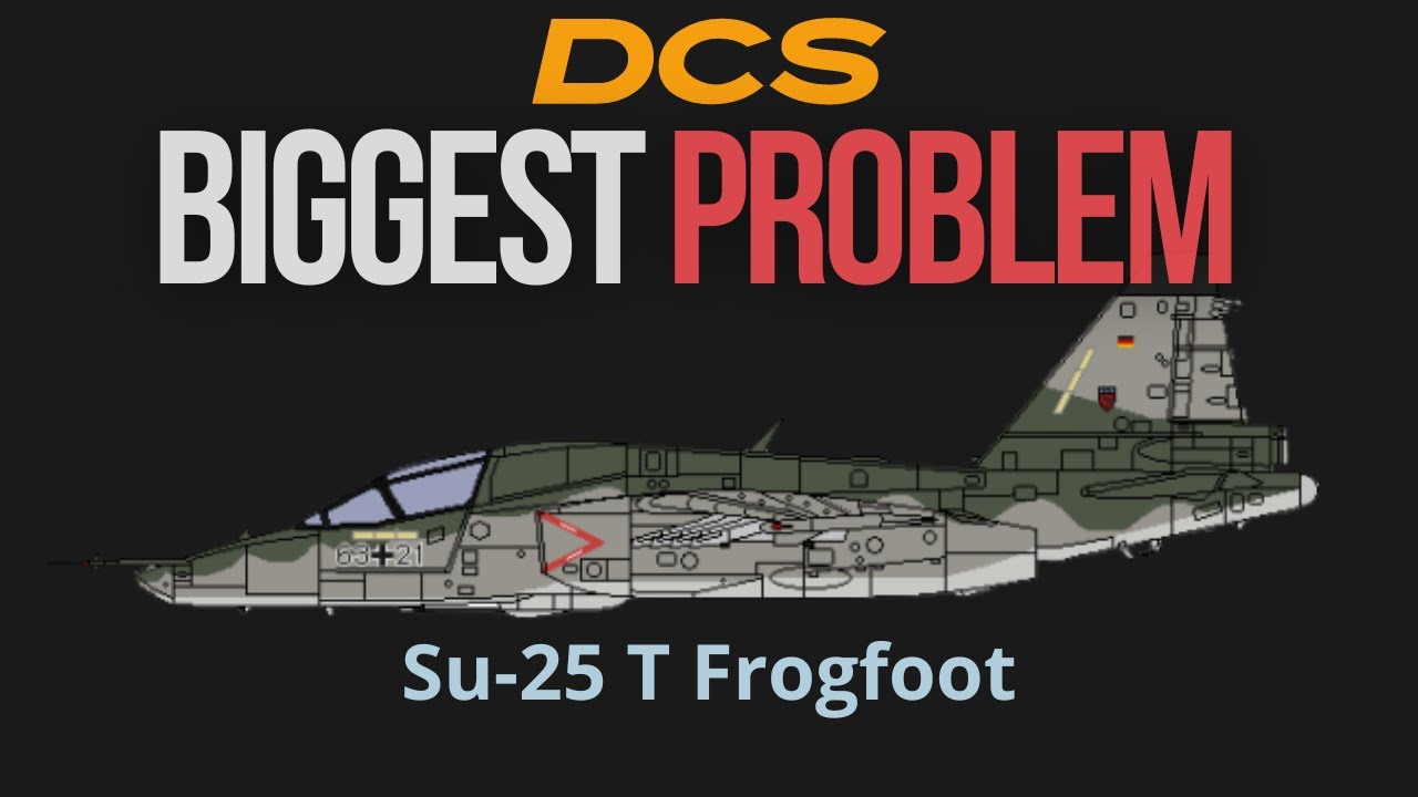 Этот самолет был забыт более 10 лет назад — DCS World Su-25 T Frogfoot