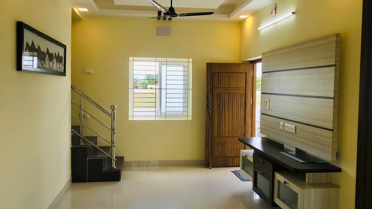 4 சென்ட்டில் 1950sqftல் அழகான 3BHK வீடு | East Facing 3BHK Duplex House with Car Parking | Epi-34