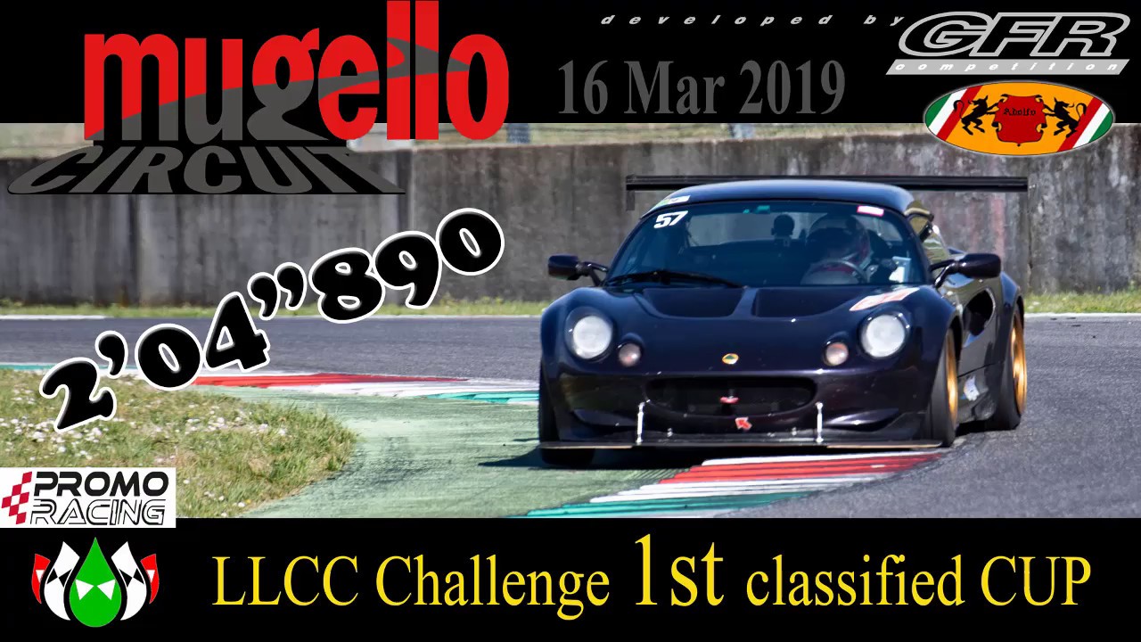 Lotus Elise S1 Mugello 16-03-2019 LLCC Challenge Best Laps