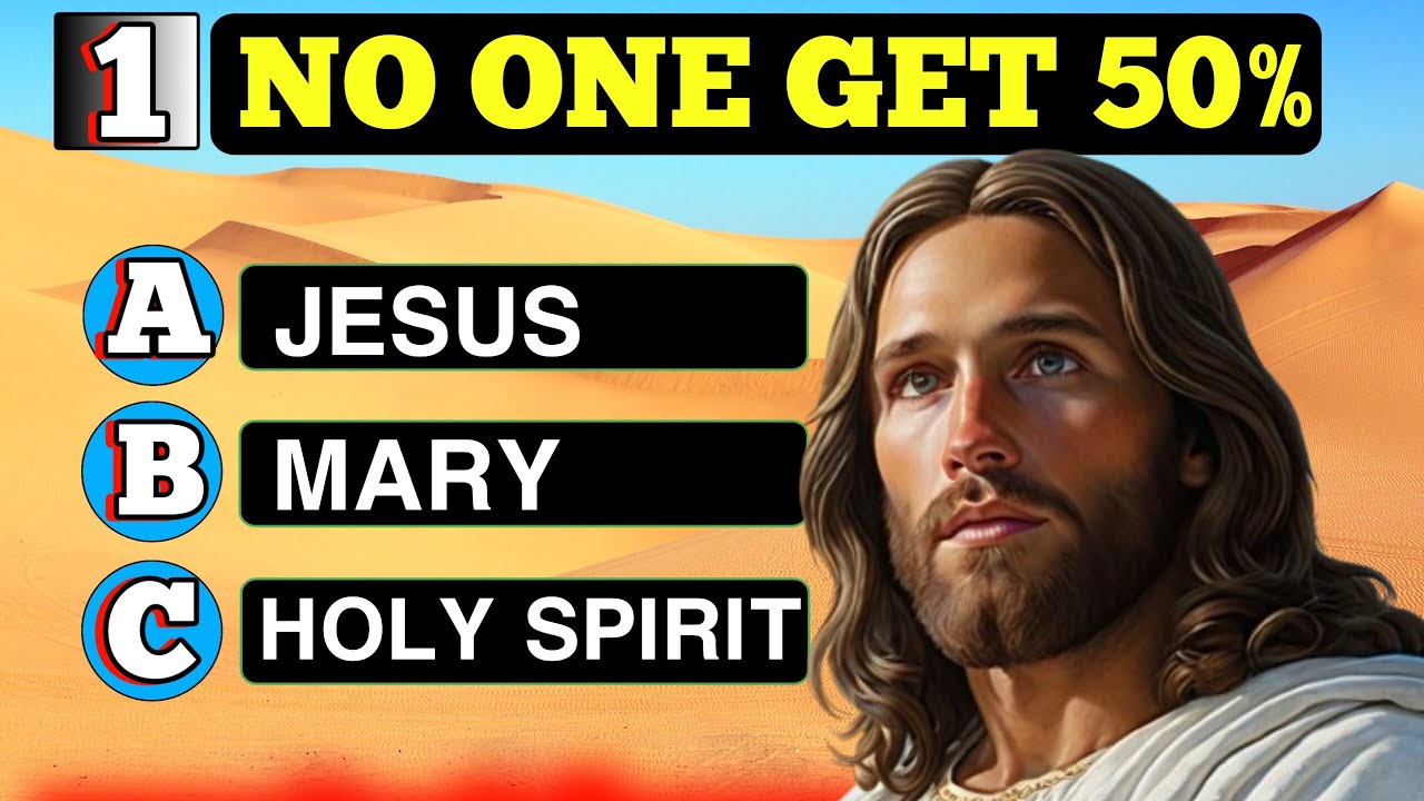 15 Hardest Bible Questions About the Lord Jesus Christ | Only 1% Can Answer! #bible #quiz #jesus