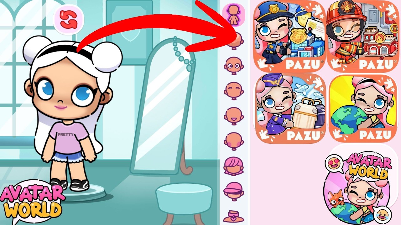 EASY✨️💖 How To Make A Pazu In Avatar World #avatarworld #pazu #avatarzoe