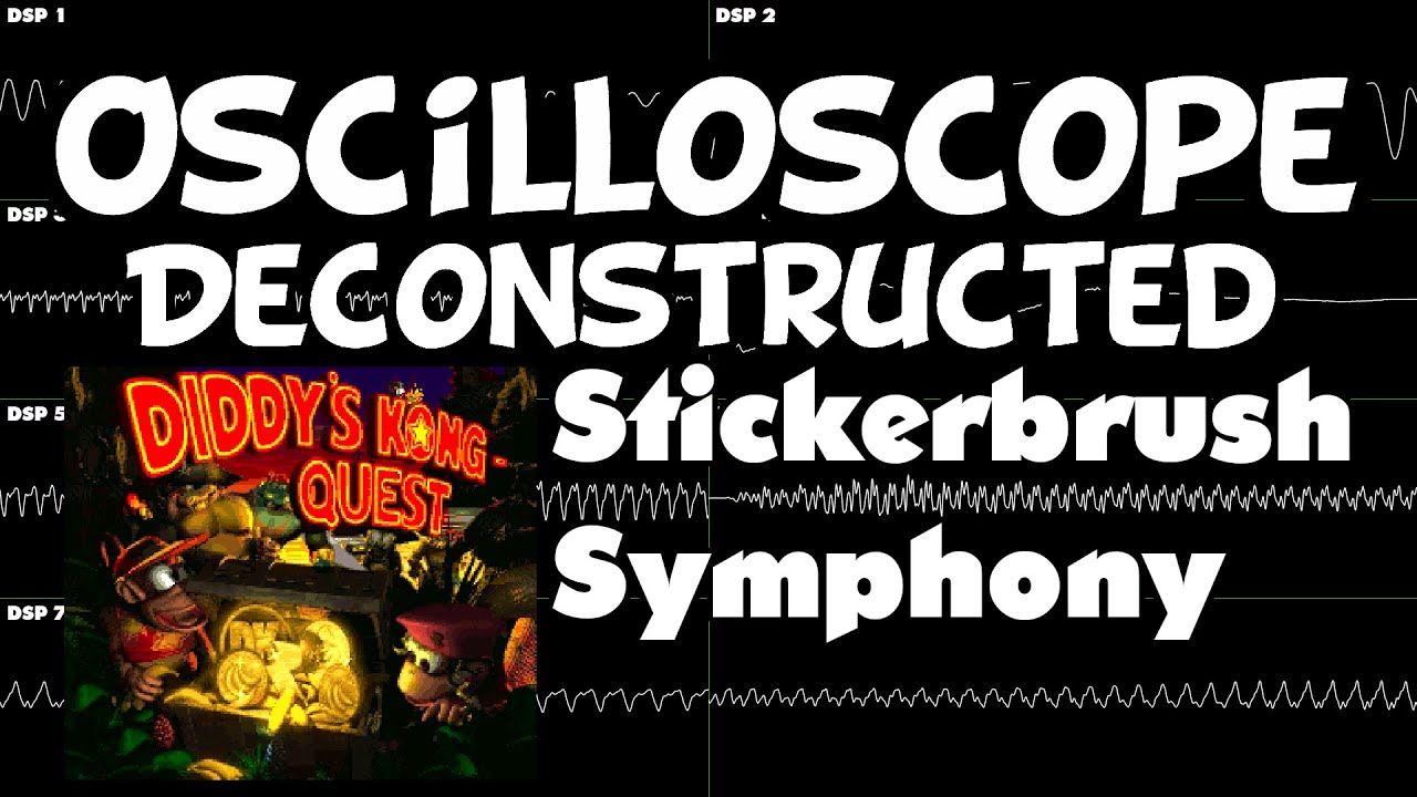 Stickerbush Symphony - Donkey Kong Country 2 - Oscilloscope Deconstruction