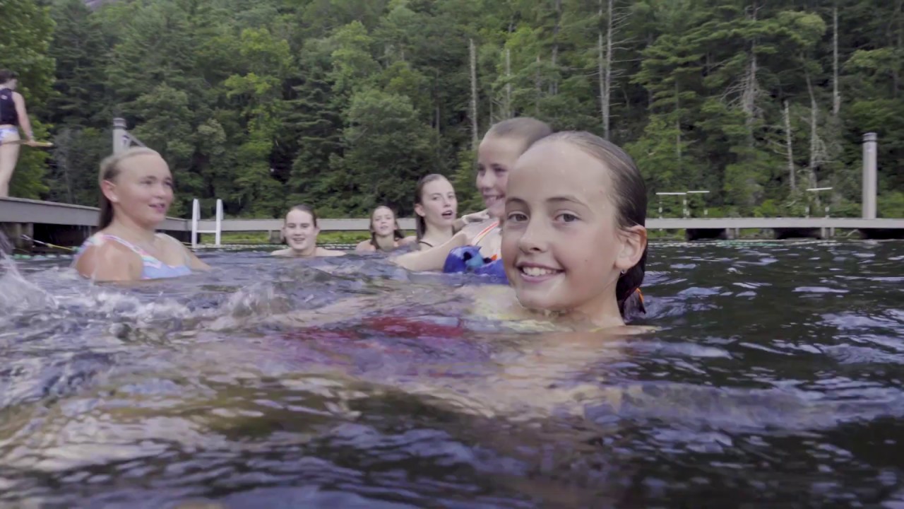 Swimming at Camp Merrie-Woode