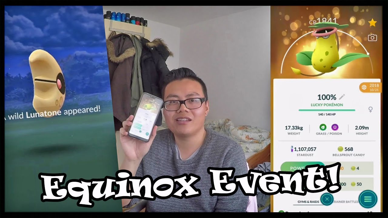 SHINY LUNASTEIN & SONNFEL?! alle Infos zum Equinox Event & 3 Pflanzen Pokemon auf Max gepushed!