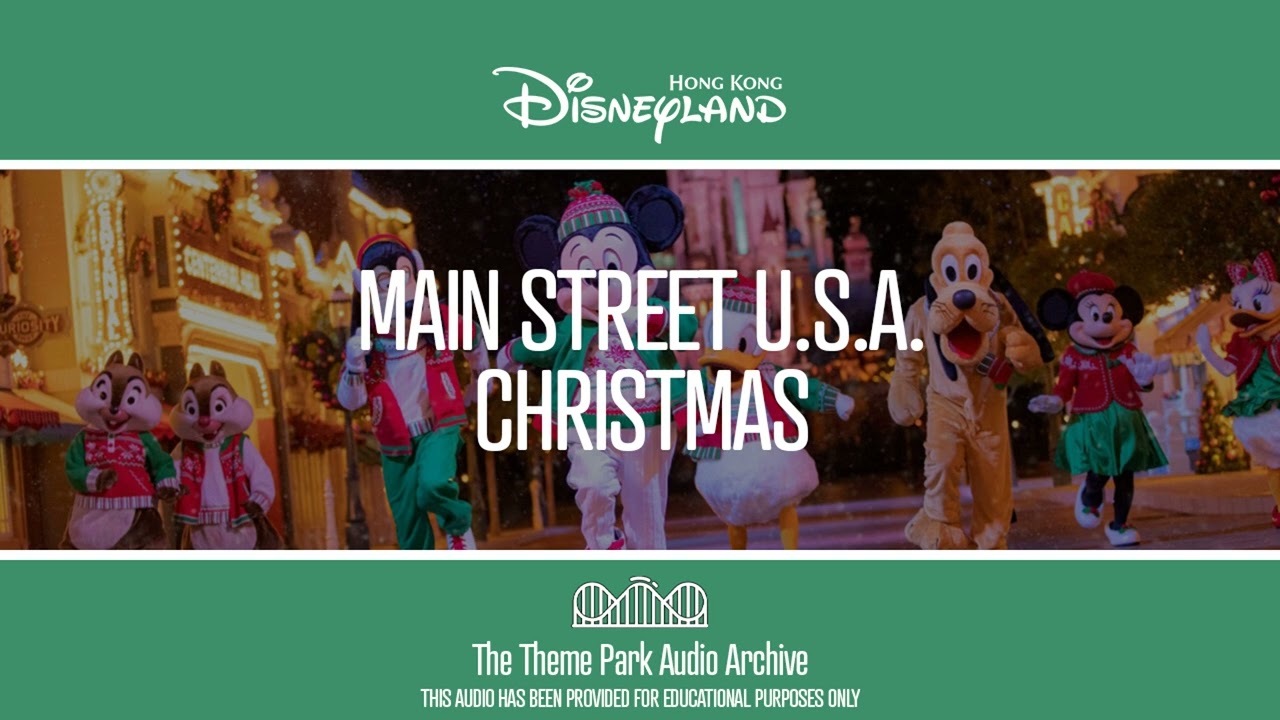 Main Street U.S.A. - Christmas | Hong Kong Disneyland