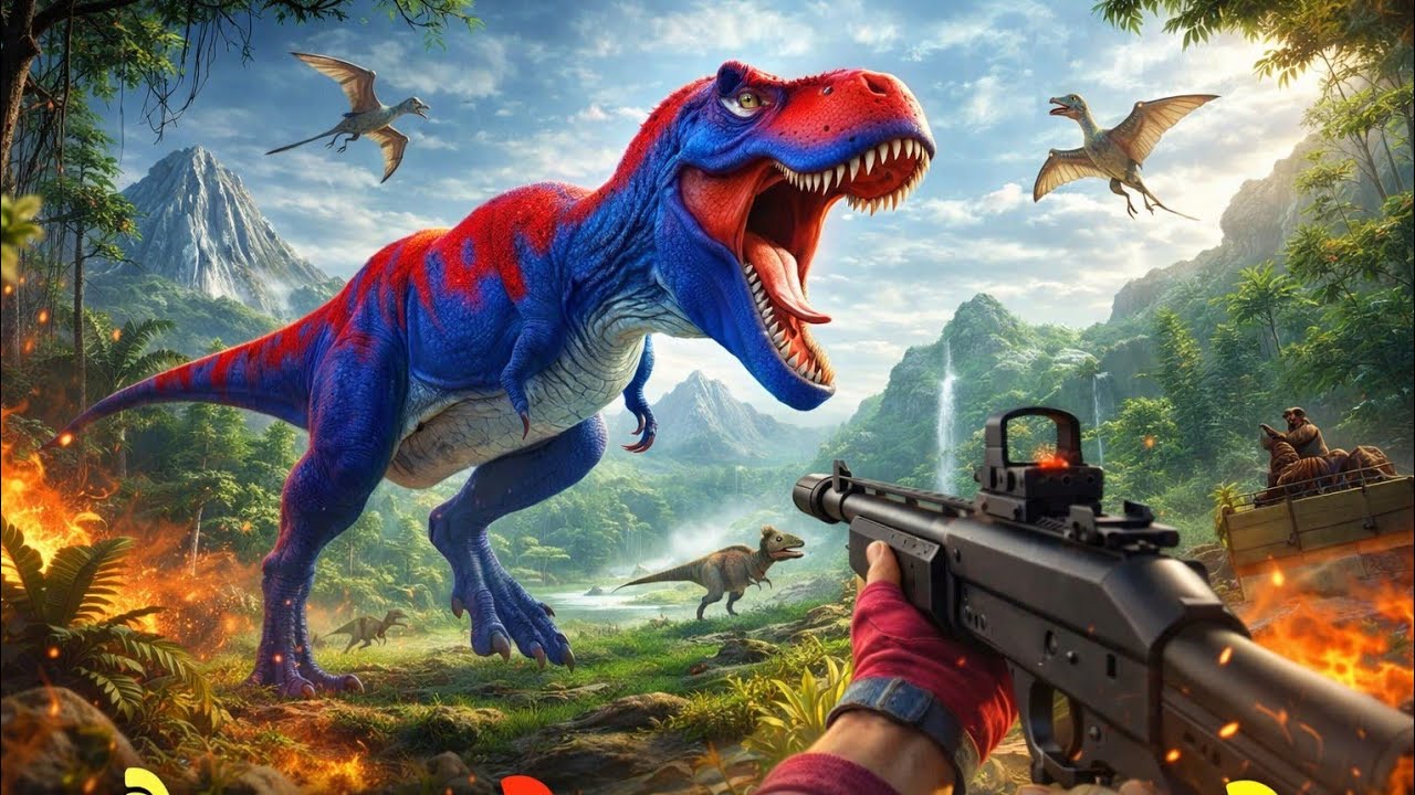 Dino Hunter 3D 🦖 | Shehar Mein Dinosaur Ka Kahar!