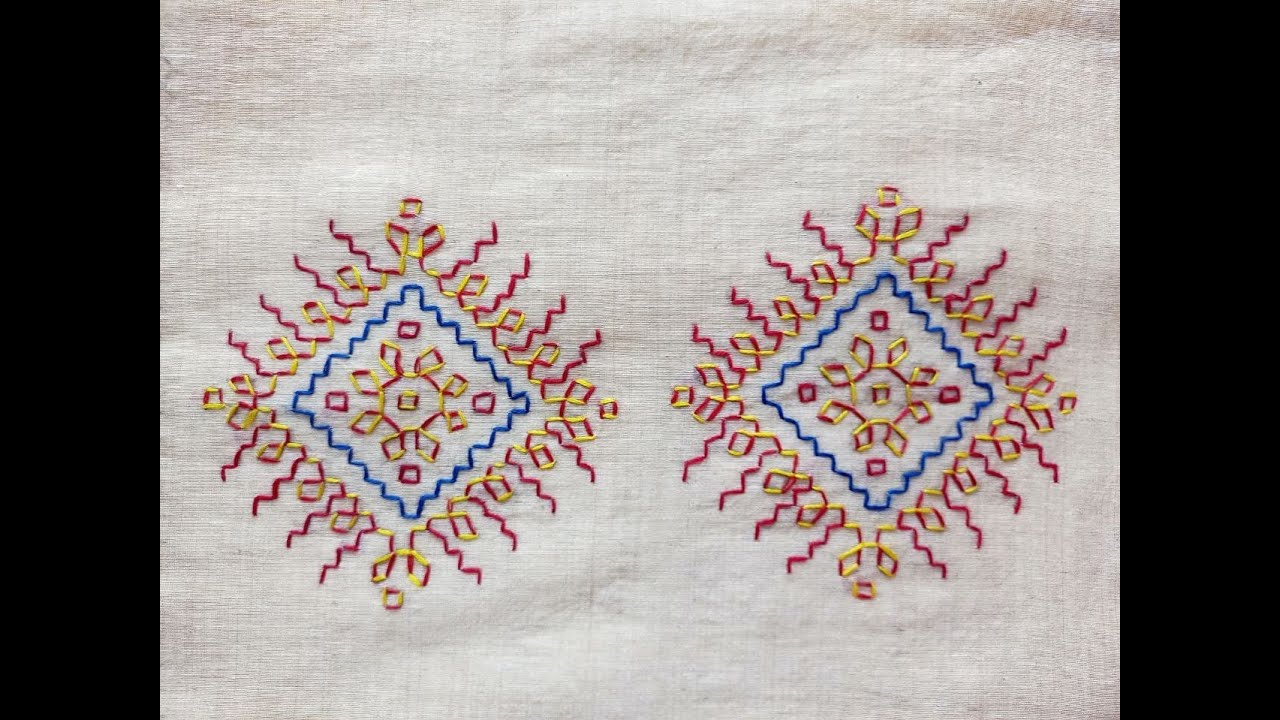 Kasuti work/ Dharwad kasuti