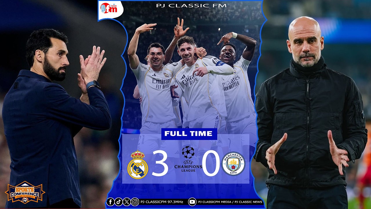 REAL MADRID YARUSHIJE VYOSE MANCHESTER CITY II PEP GUARDIOLA YOBA YATINYE ALVARO ARBELOA?