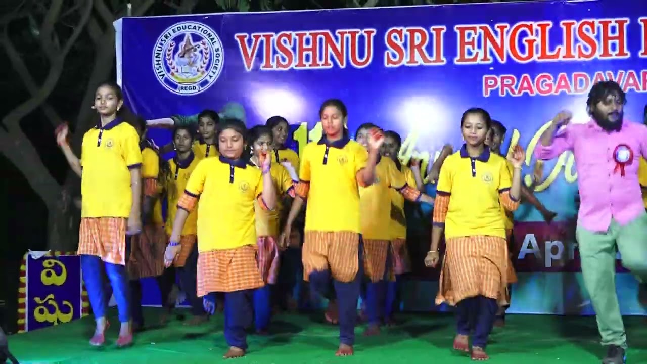 Excellent Aerobic dance performance // 11th Annual Day Celebrations