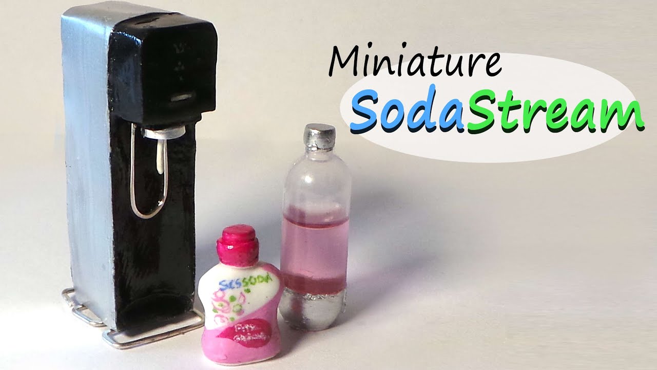 Sodastream Inspired Miniature - Polymer Clay Tutorial