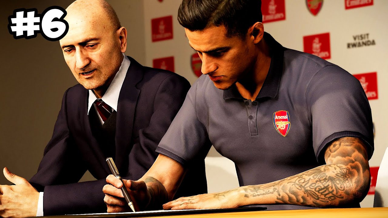 PES 2020 ARSENAL CAREER MODE #6 - Two Gigantic Signings