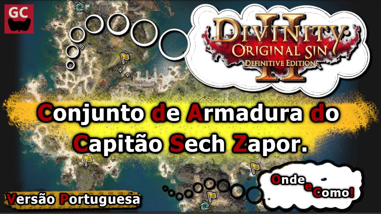 Divinity Original Sin 2: Conjunto de Armadura do Capitão Sech Zapor.