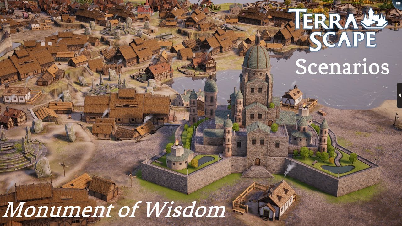 TerraScape (full release) - Scenarios : Monument of Wisdom - all quests done