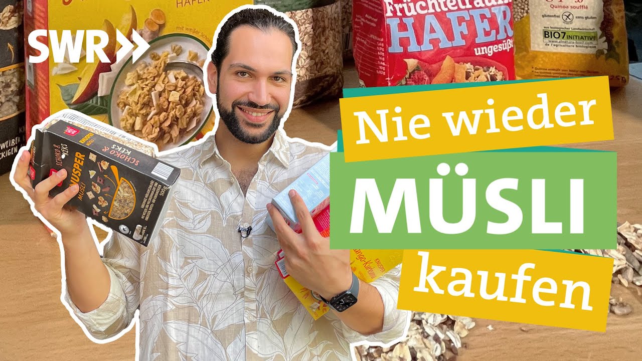 Getreide, Früchte, Nüsse – günstiges Müsli für Umwelt und Gesundheit I Ökochecker SWR