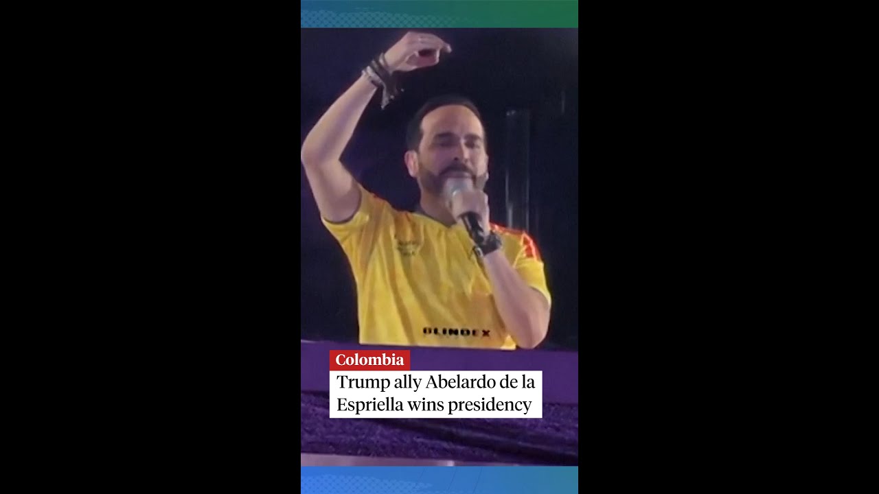 Trump-backed candidate wins Colombian presidential election