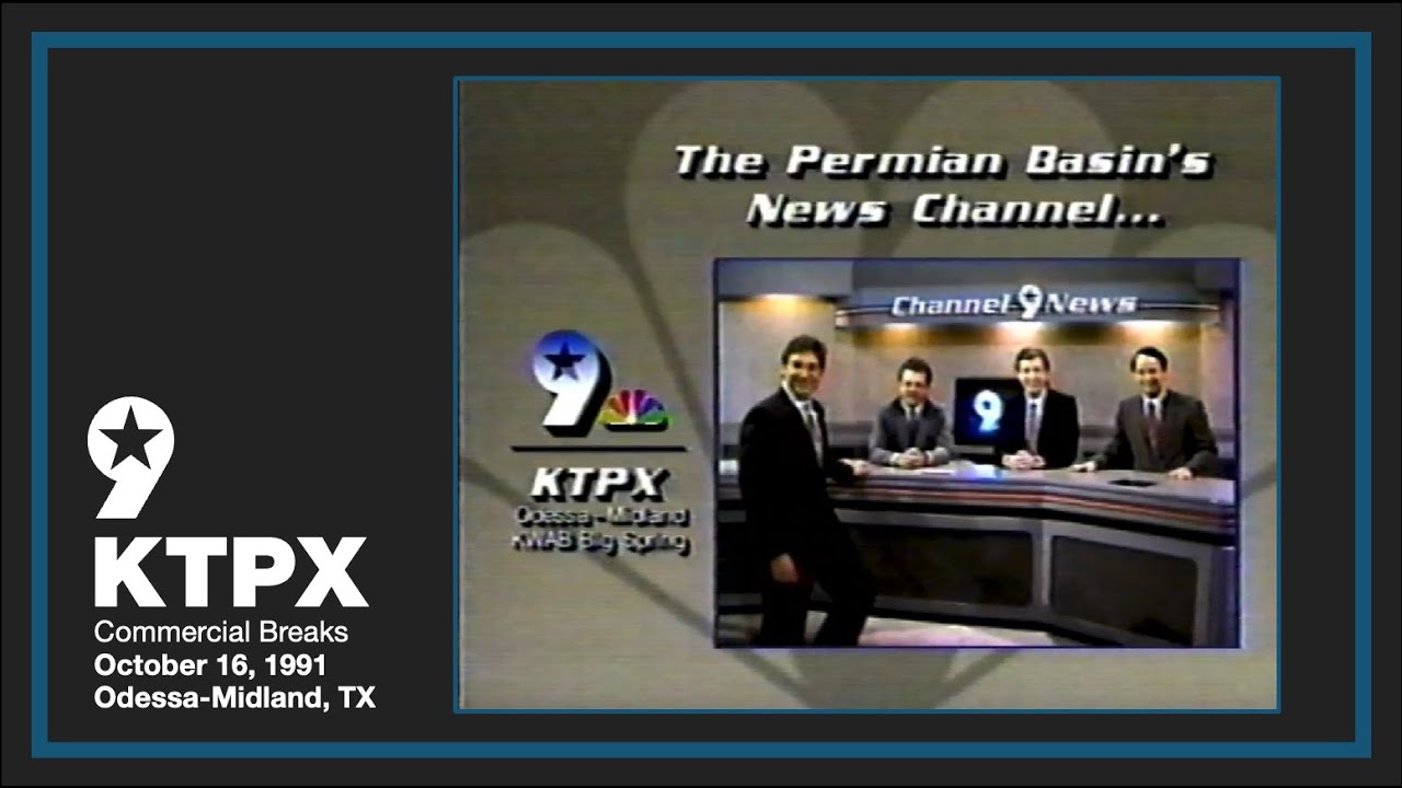 KTPX/NBC Commercial Breaks (October 16, 1991)