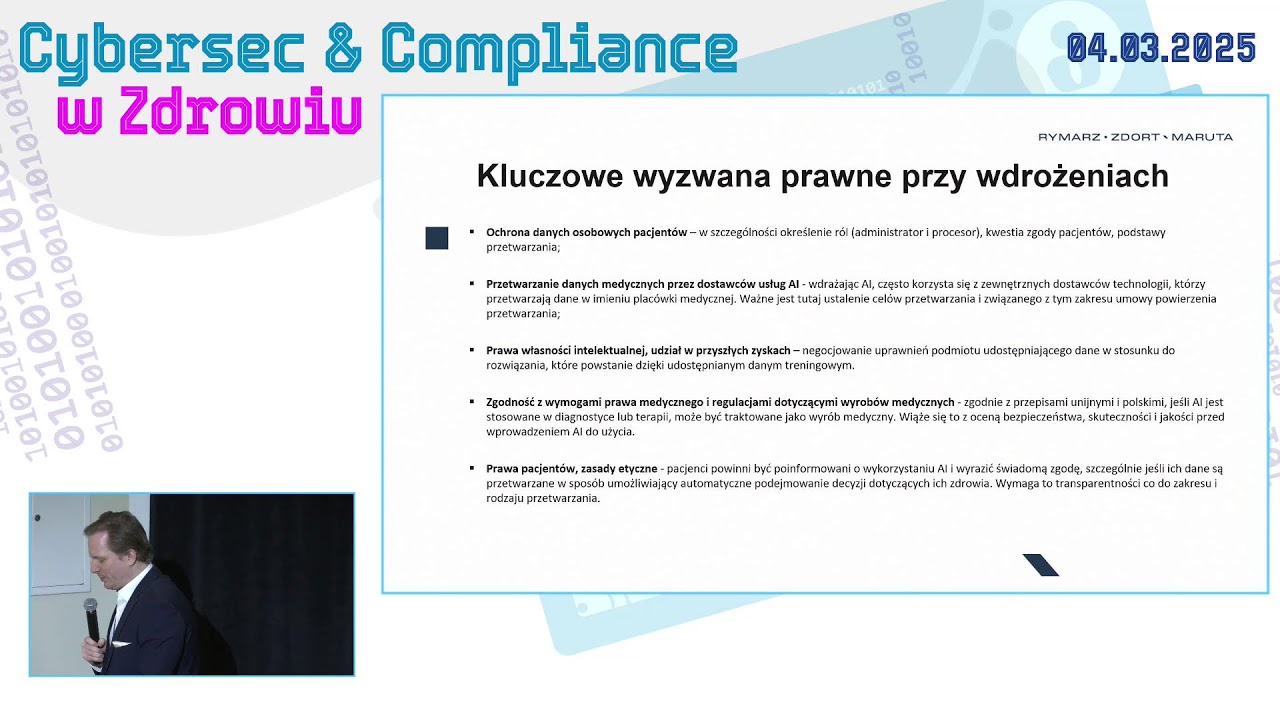 Konferencja Cybersec & Compliance w Zdrowiu | 04.03.2025