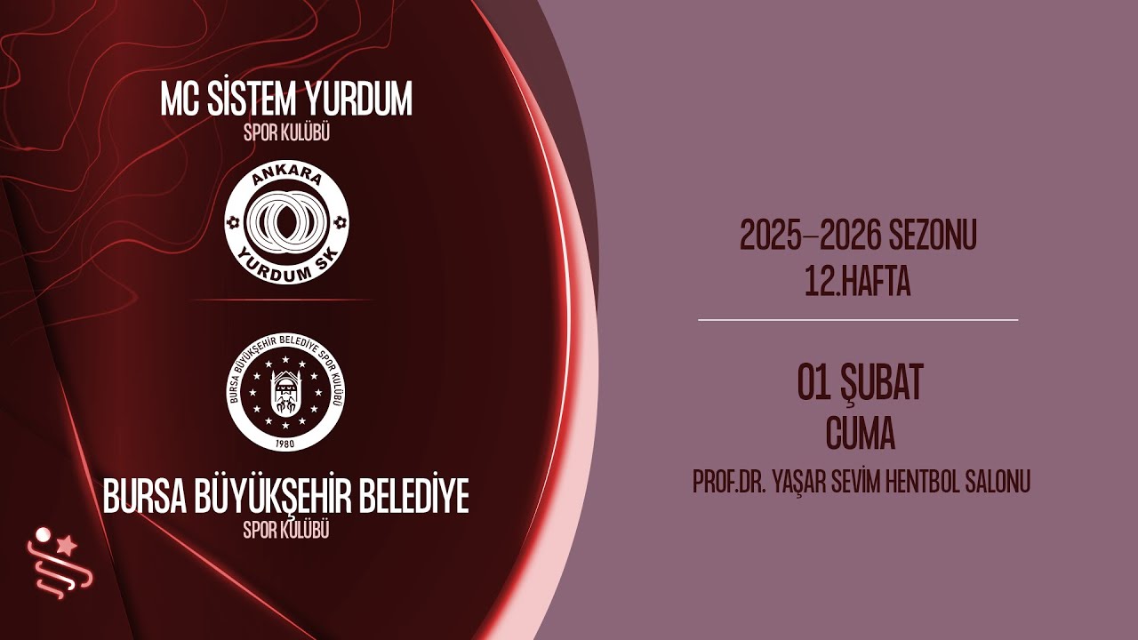 MC SİSTEM YURDUM SK - BURSA BB. SK | HENTBOL KADINLAR SÜPER LİGİ 12.HAFTA