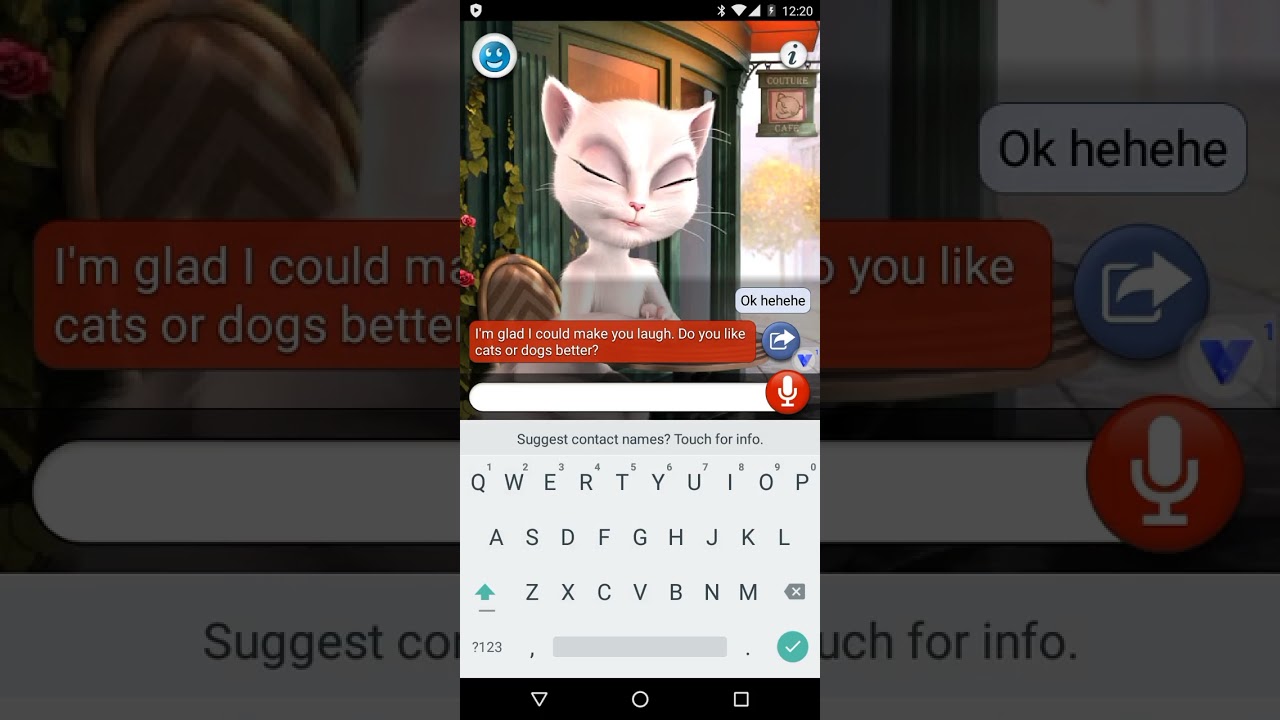 Talking Angela 1.0 