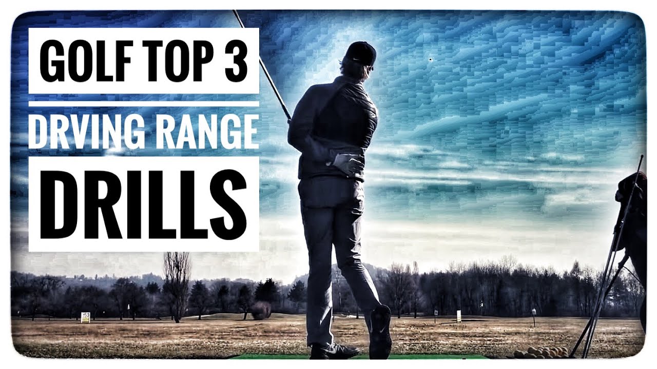 GOLF - TOP 3 DRIVING RANGE ÜBUNGEN | um den Golfschwung zu verbessern