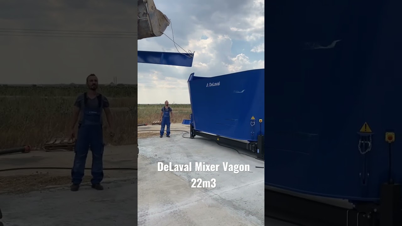 Delaval mixer vagon                           #delaval, #roboticmilking #farming #farm #farmer