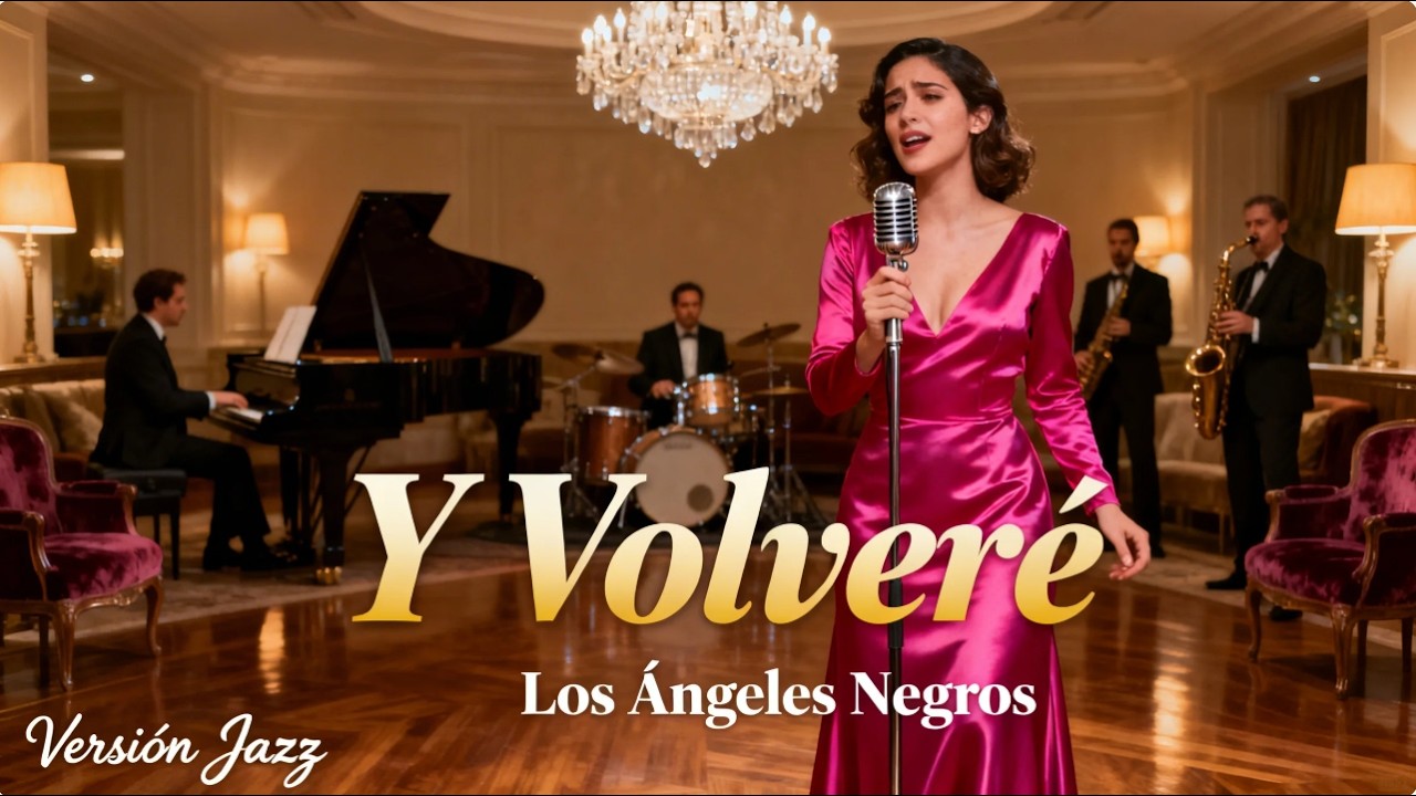 Y Volveré – Los Ángeles Negros | Cover Bolero Jazz | Bolero Romántico en Jazz Latino Clásico
