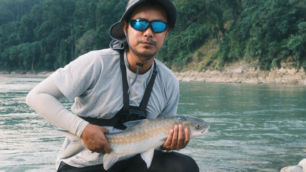 Spin fishing at the confluence #mahseer #teesta #rangeet #Sikkim #Catch and Release #save mahseer