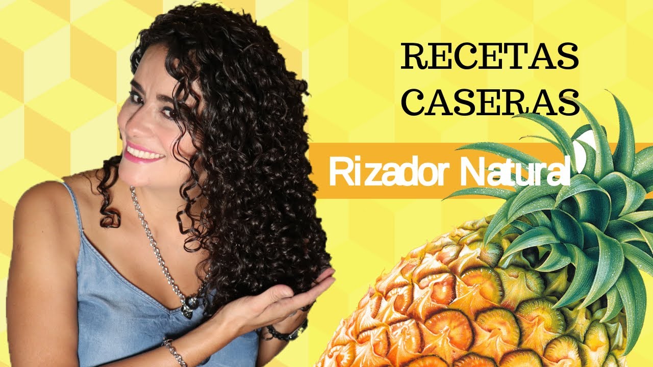 Mantén tus rizos vivos todo el día y sin usar gel con esta receta casera de cáscara de piña