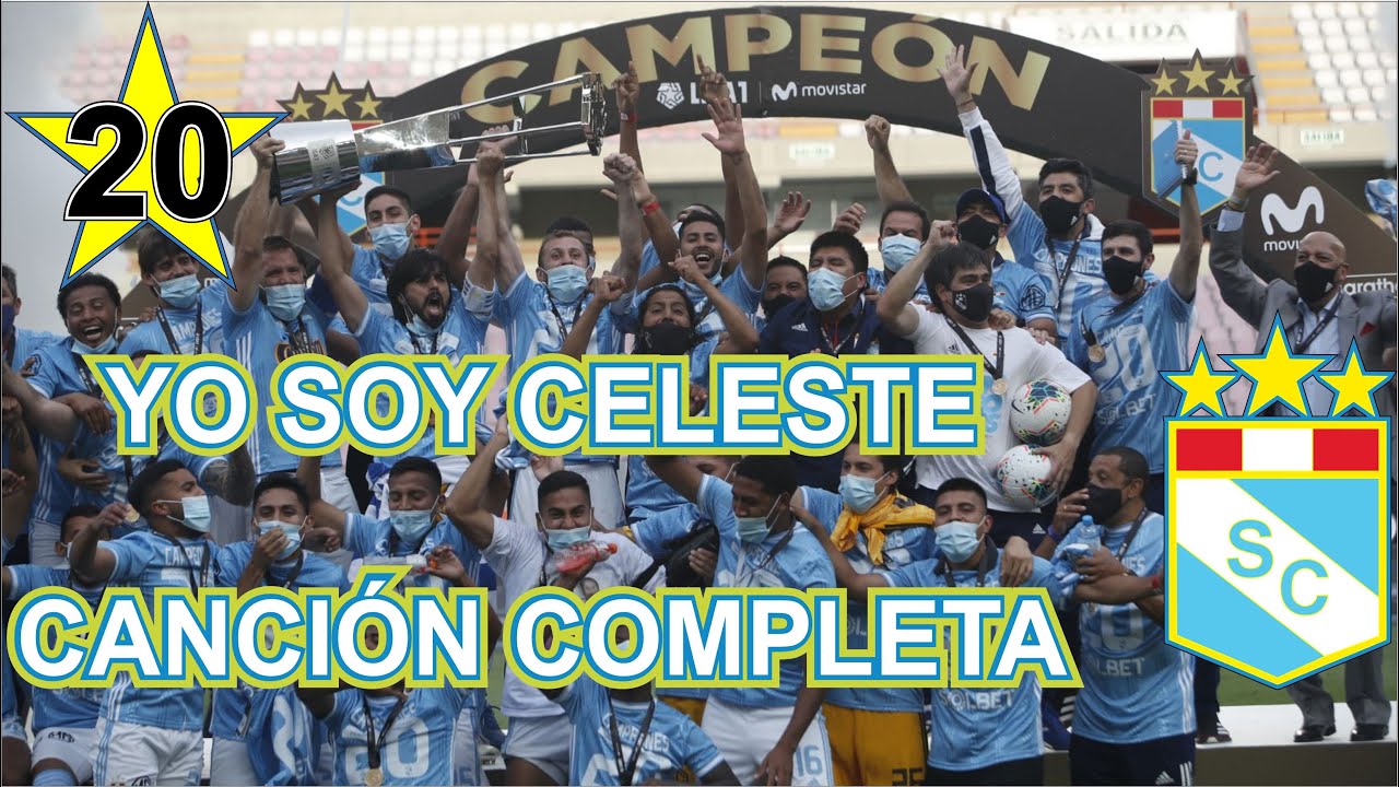 Sporting Cristal- Yo soy celeste (Canción completa con letra)