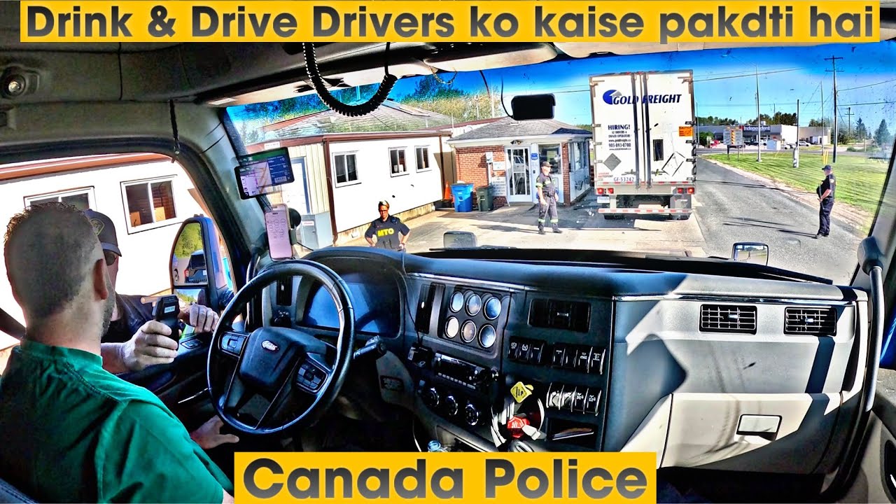 Strict action 😱 Police ne mera Alcohal 🥃 test kar diya or . . | Trucking Life