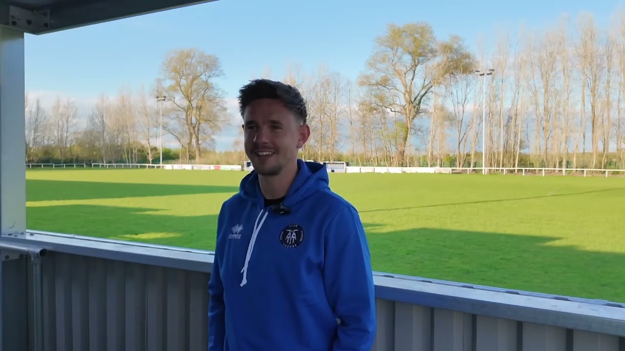 First Interview with New Club Thorne Manager- James Baxendale