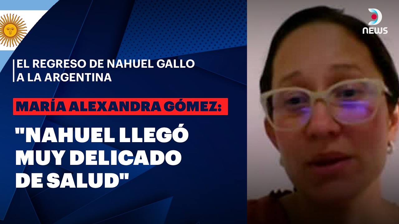 🇦🇷 El testimonio de María Alexandra Gómez, esposa del gendarme argentino, Nahuel Gallo | DNews