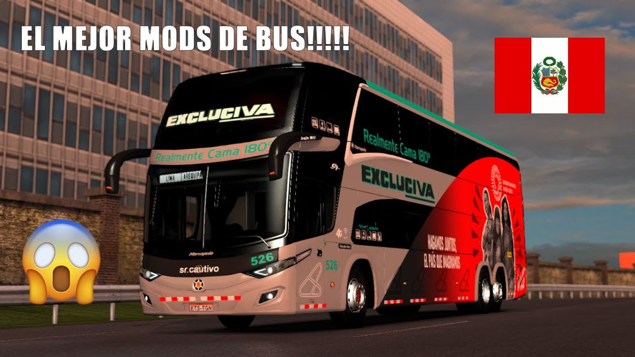 EL MEJOR MOD DE BUS!!!! ETS2 PERÚ